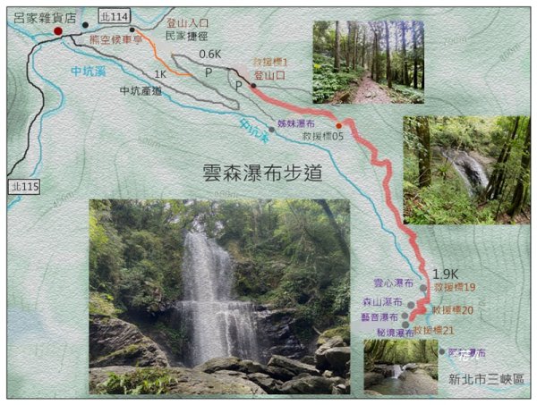 雲森瀑布 (三峽、熊空)3091267