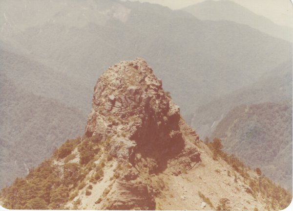 大霸尖山(登頂)群峰-民國71年720799