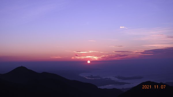 陽明山再見雲瀑&觀音圈+夕陽晚霞&金星合月1507052
