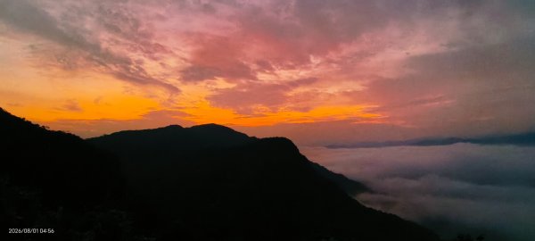 #翡翠水庫壩頂 #火燒雲 #日出 #雲海 8/13093711