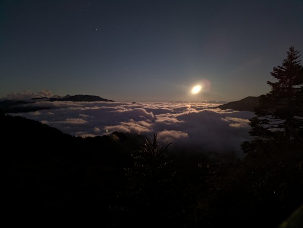 合歡群峰(主峰、東峰、石門山)：雲霧飄渺的美景、夢幻如畫的雲海大景、金色奇萊北峰、彩虹、滿月夜色1906698