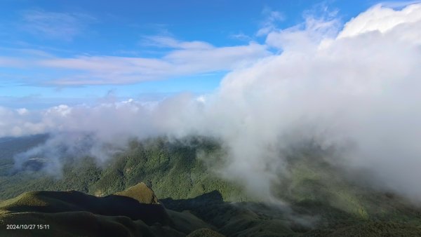 陽明山再見差強人意的 #雲瀑 #觀音圈 #霧虹 ？10/272636781