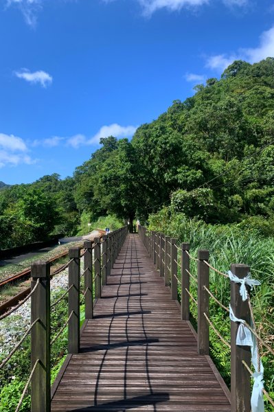 新北平溪｜嶺腳寮登山步道｜拜訪孤獨車站．親近仙氣滿載的望古瀑布1574417