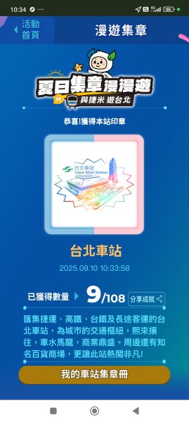 臺北車站、西門町、花博公園圓山園區、撫順公園、臺北市立美術館、大港墘公園【臺北健走趣】2882655