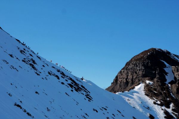 雪山年度大戲~雪地攀登訓練