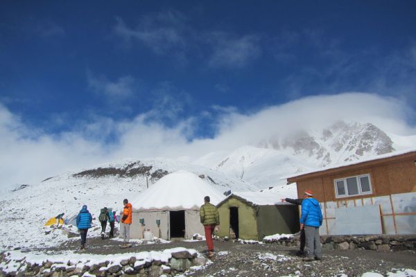 列寧峰，海拔7134公尺，海拔7134公尺--C1營地風景118608
