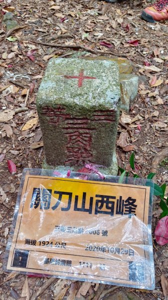 埔里六秀之3關刀山（順走關刀山西峰/西關刀山北峰）1644274