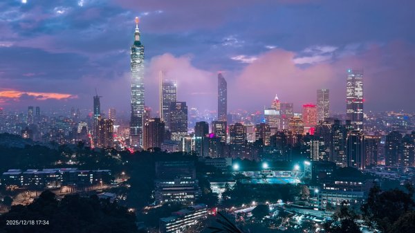 #天空之城 #穿雲箭 #虎山峰 #夕陽 #火燒雲 #夜景 #101大樓 12/182964768