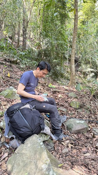 崩潰陡上的水雲三星～鳥嘴山（上島山）2095276