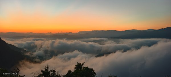 #翡翠水庫壩頂 #霞光 #日出 #雲海 10/123132556