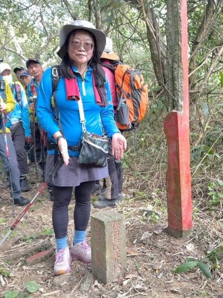 烏山嶺水利古道順走竹高崙山3連峰2669913