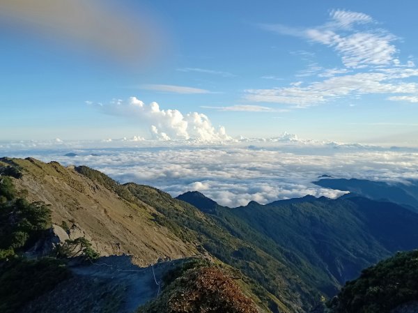 南湖大山三天二夜D3：南湖圈谷-新雲稜山莊-多加屯山-勝光登山口