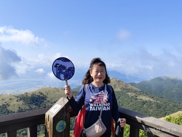 【臺北大縱走 2】【第二回合全程完成證書】鞍部→大屯山步道→大屯山主峰→大屯坪步道→二子坪步道2960383