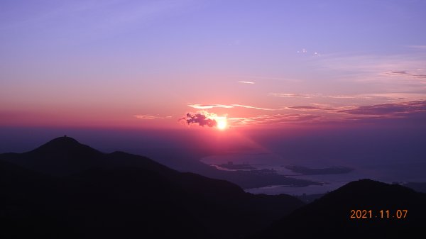 陽明山再見雲瀑&觀音圈+夕陽晚霞&金星合月1507044