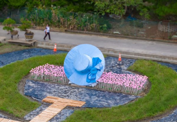 桃園大溪-花彩節🌼李騰芳古厝-月眉落雨松2934627