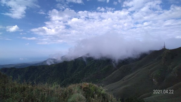 陽明山再見雲瀑觀音圈+月亮同框&夕陽4/22&241359277