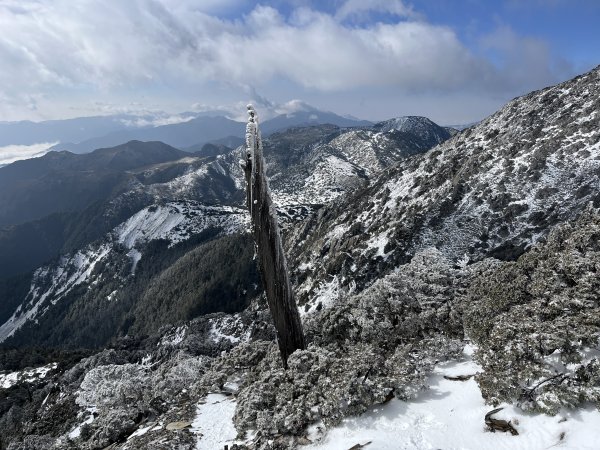 八大秀雪攀初體驗，銀白色中央山脈2413141