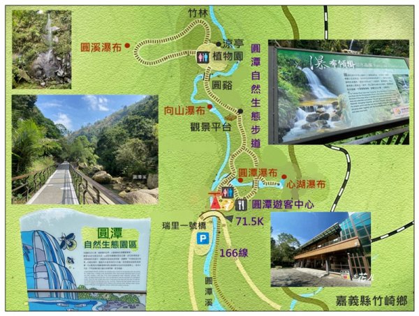圓潭、心湖、向山、園溪瀑布 (嘉義 竹崎)2893739