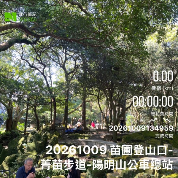 20261009 菁苗步道（苗圃登山口-菁山自然中心-前山公園）3133912