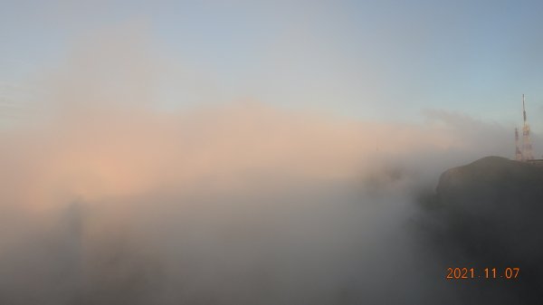 陽明山再見雲瀑&觀音圈+夕陽晚霞&金星合月1507018