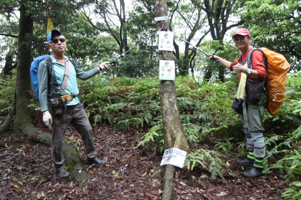 2023-04-22 鹿母潭山P形─鹿母潭山登山口→福慧山石刻→路障→水池王姓工寮→鹿母潭山→叉路→百年土地公登山口