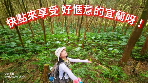 宜蘭燈篙林道.肖楠步道.雙月湖O走