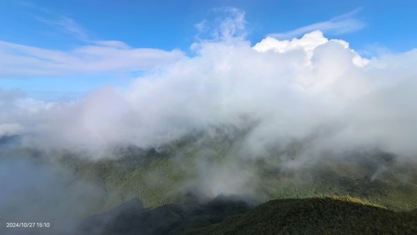陽明山再見差強人意的 #雲瀑 #觀音圈 #霧虹 ？10/272636776