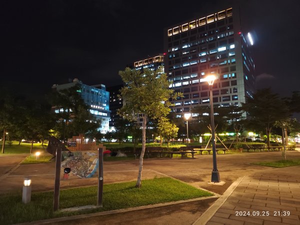 璀璨耀眼的夜景 - 大直美麗華、大稻埕、大港墘公園【臺北健走趣】【健走複利】2604611