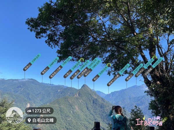 白毛山-谷關七雄 中級山2337145