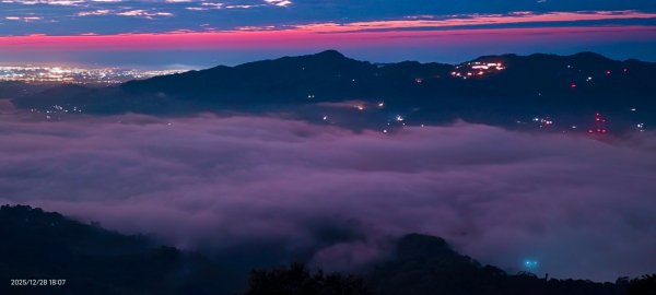 #馬那邦山 #夕陽 #雲海 #火燒雲 12/282971601