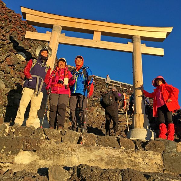 日本最高峰富士山登頂記369681