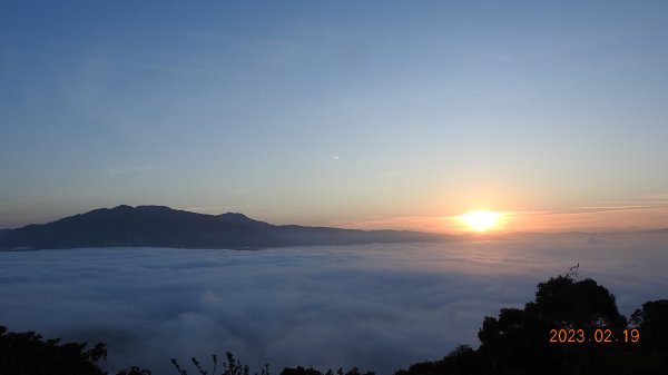 [縮時攝影雲山水]再衝一波觀音山日出雲海+觀音圈2/19