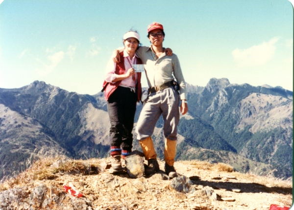 1986年，八通關山、秀姑巒山、達芬尖山20900