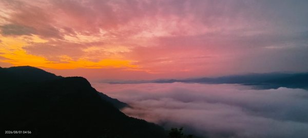 #翡翠水庫壩頂 #火燒雲 #日出 #雲海 8/13093712