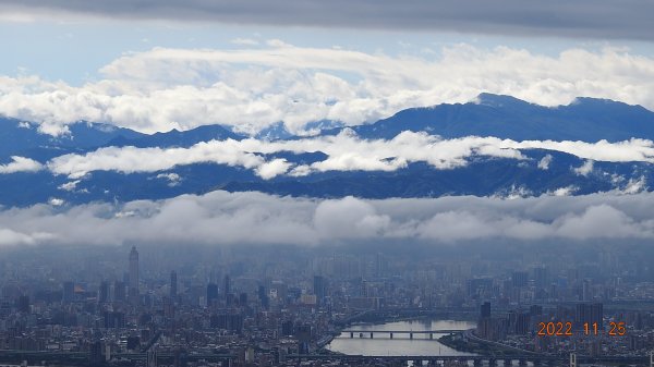 雲霧飄渺間的台北盆地&觀音山1926311