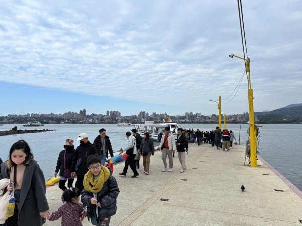 淡水搭渡輪上觀音山+占山O繞 搭公車接渡輪回淡水-202503182770658