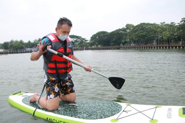 天鵝湖環保水上公園環湖步道1495601