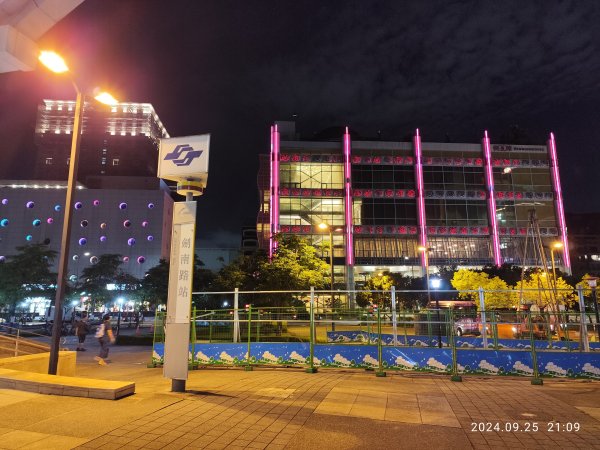 璀璨耀眼的夜景 - 大直美麗華、大稻埕、大港墘公園【臺北健走趣】【健走複利】2604599