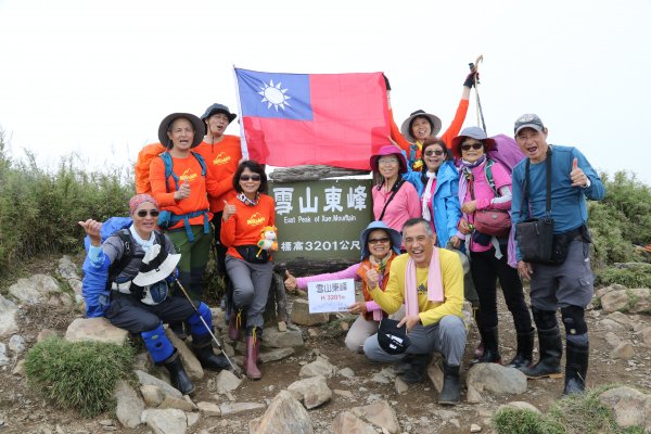 2018/9/6百岳雪山主東北(D1)─武陵農場→七卡山莊→雪山東峰→三六九山莊