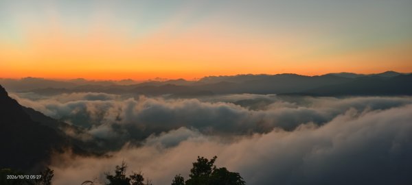 #翡翠水庫壩頂 #霞光 #日出 #雲海 10/123132554
