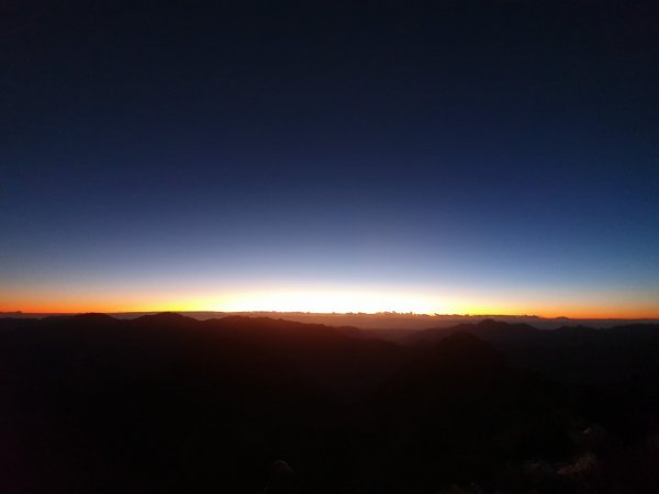 玉山主峰、玉山北峰湛藍大景739353