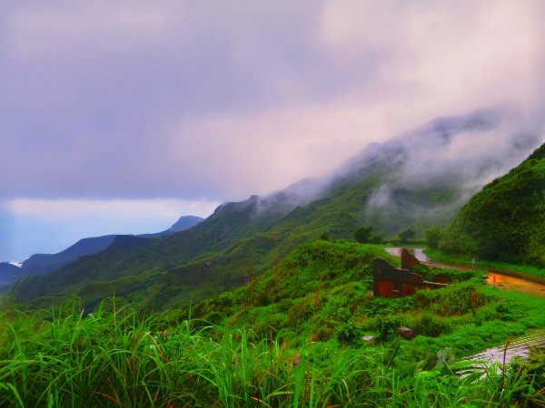 雨天獨有的浪漫步道：登茶壺山 賞海天一色544657