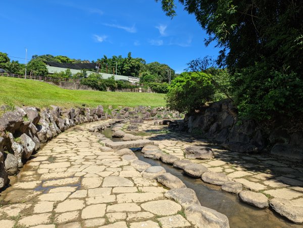 大溝溪生態治水園區。龍船岩。大崙頭山(小百岳)。圓覺瀑布1750673