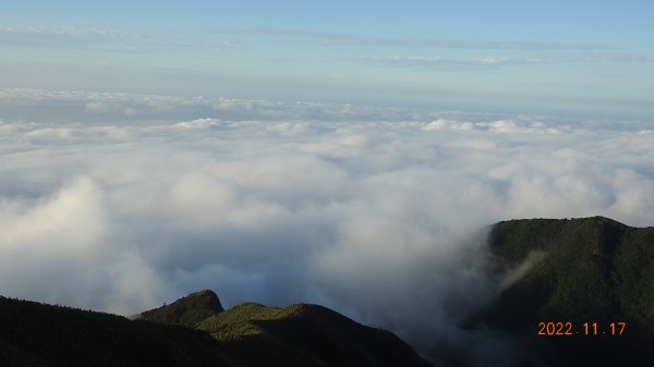 陽明山雲海季6日內連三場+流瀑+觀音圈，天空之城 ?大水沖倒龍王廟 ?水淹金山寺 ?1916022