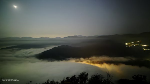 #翡翠水庫壩頂 #月亮雲海 #日出雲海 #鱷魚島雲海 3/25&2652745615