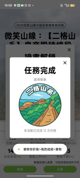 微笑山線：【二格山系】皇帝殿稜線段3003119