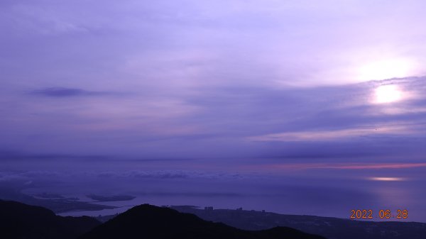 久違了 ! 山頂雲霧飄渺，坐看雲起時，差強人意的夕陽晚霞1748816