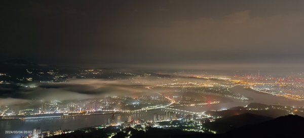 觀音山百萬夜景晨霧瀰漫&小觀音西峰3/42444949