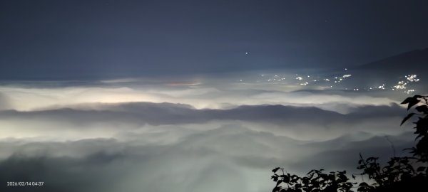 #觀音山 #月亮 #琉璃光 #雲海 #日出 #天空之城 2/14&152999645
