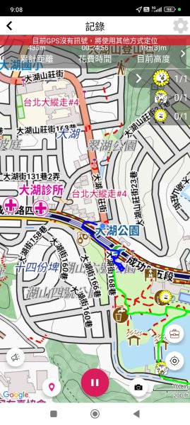 大湖公園→大溝溪生態治水園區→圓覺寺步道→圓覺瀑布→圓覺寺→鯉魚山步道【臺北大縱走 4、臺北健走趣】2849174